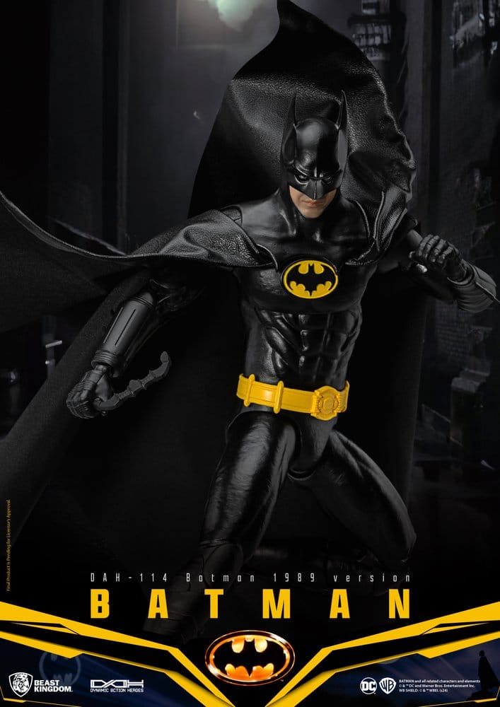 DC Comics Dynamic 8ction Heroes Actionfigur Batman 1989 Standard Version 21 cm Image 5