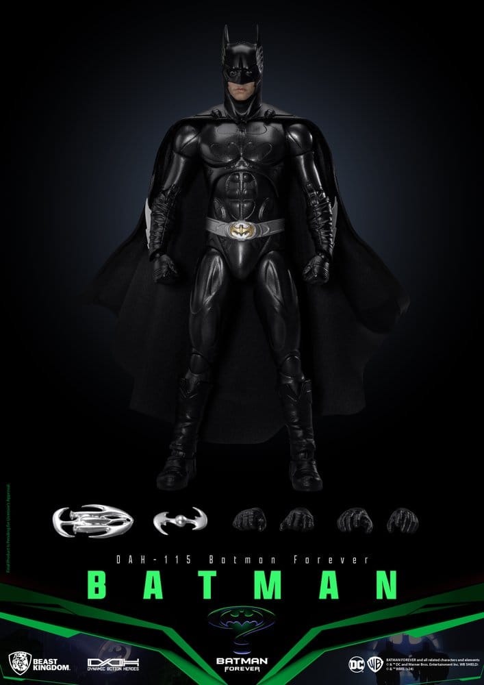 DC Comics Dynamic 8ction Heroes Actionfigur Batman (Batman Forever) 21 cm Image 7