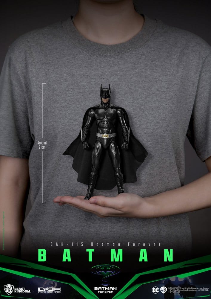 DC Comics Dynamic 8ction Heroes Actionfigur Batman (Batman Forever) 21 cm Image 8
