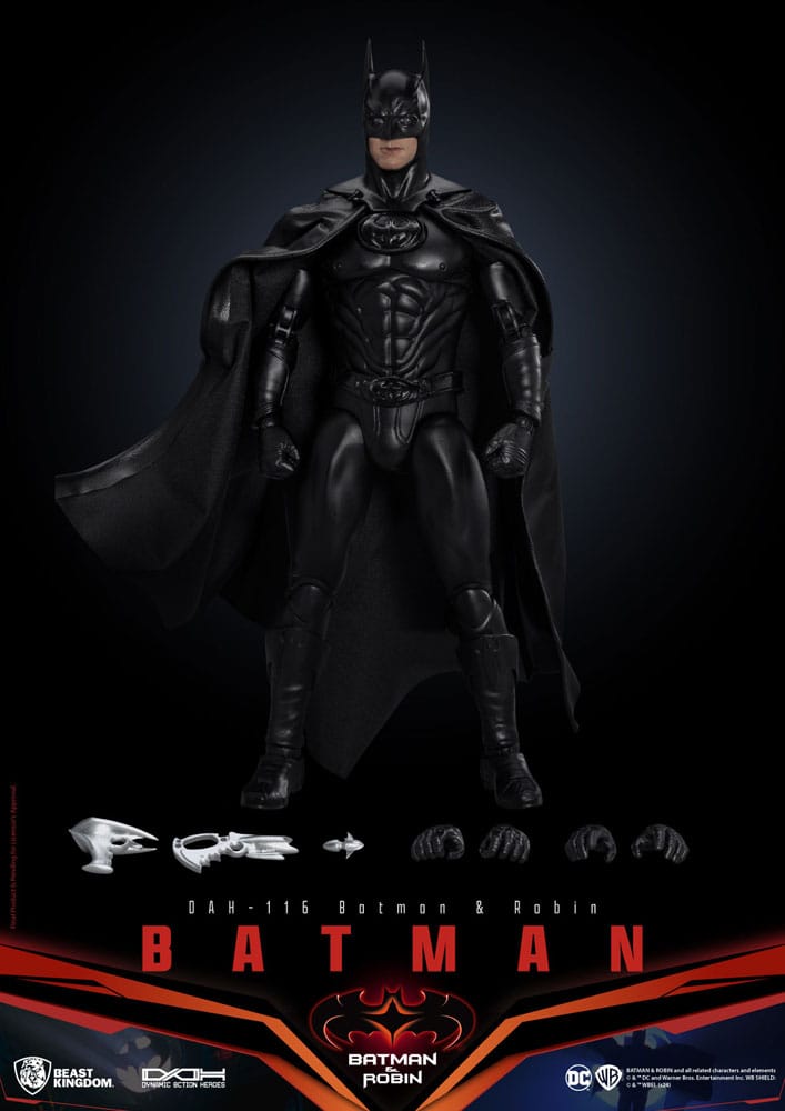 DC Comics Dynamic 8ction Heroes Actionfigur 1/9 Batman (Batman & Robin) 21 cm Image 8