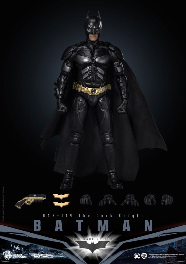 DC Comics Dynamic 8ction Heroes Actionfigur 1/9 Batman (The Dark Knight) 21 cm Image 7