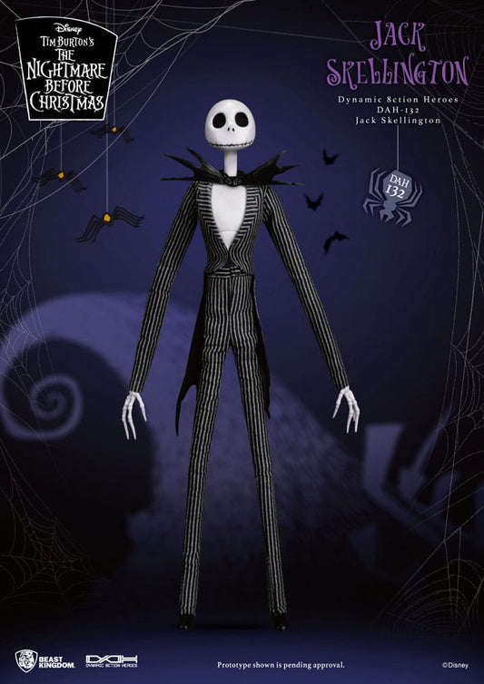 Nightmare before Christmas 8ction Heroes Actionfigur 1/9 Jack 21 cm Image 1