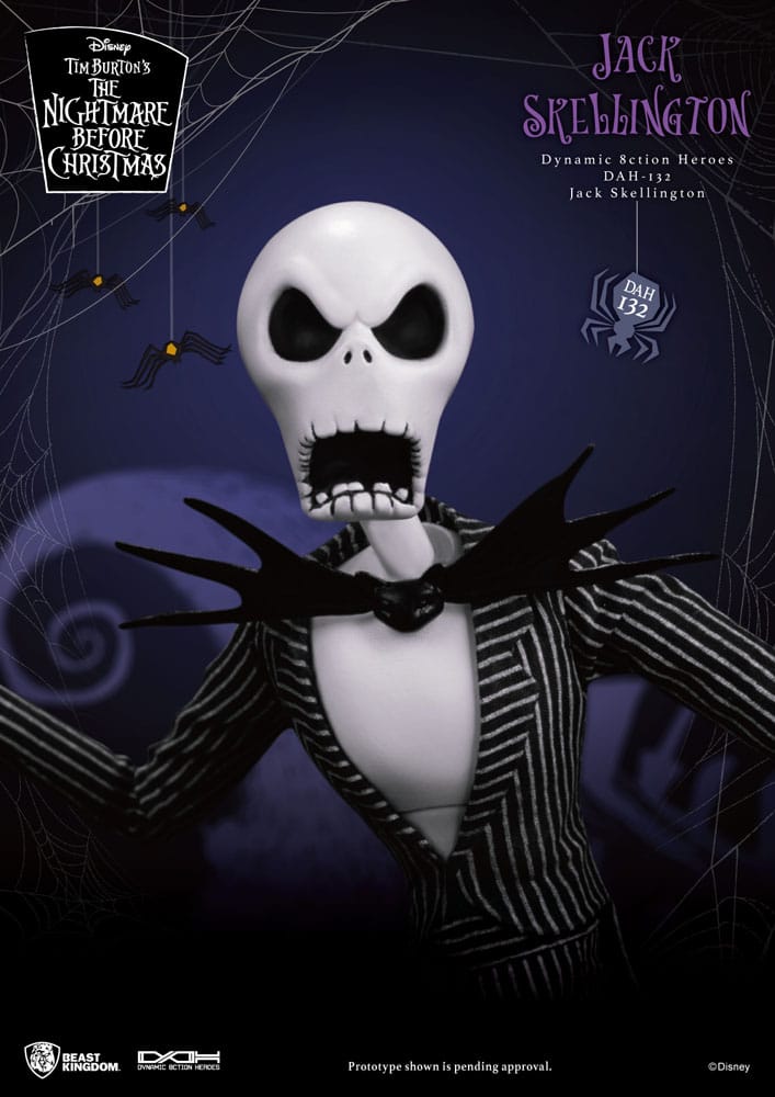 Nightmare before Christmas 8ction Heroes Actionfigur 1/9 Jack 21 cm Image 2