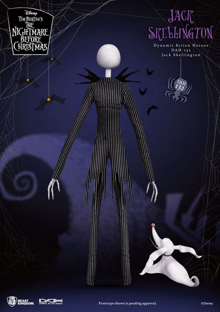 Nightmare before Christmas 8ction Heroes Actionfigur 1/9 Jack 21 cm Image 4