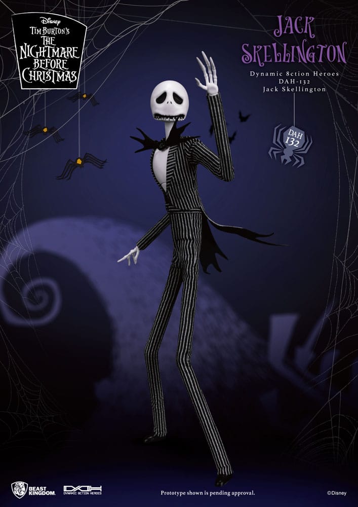 Nightmare before Christmas 8ction Heroes Actionfigur 1/9 Jack 21 cm Image 5