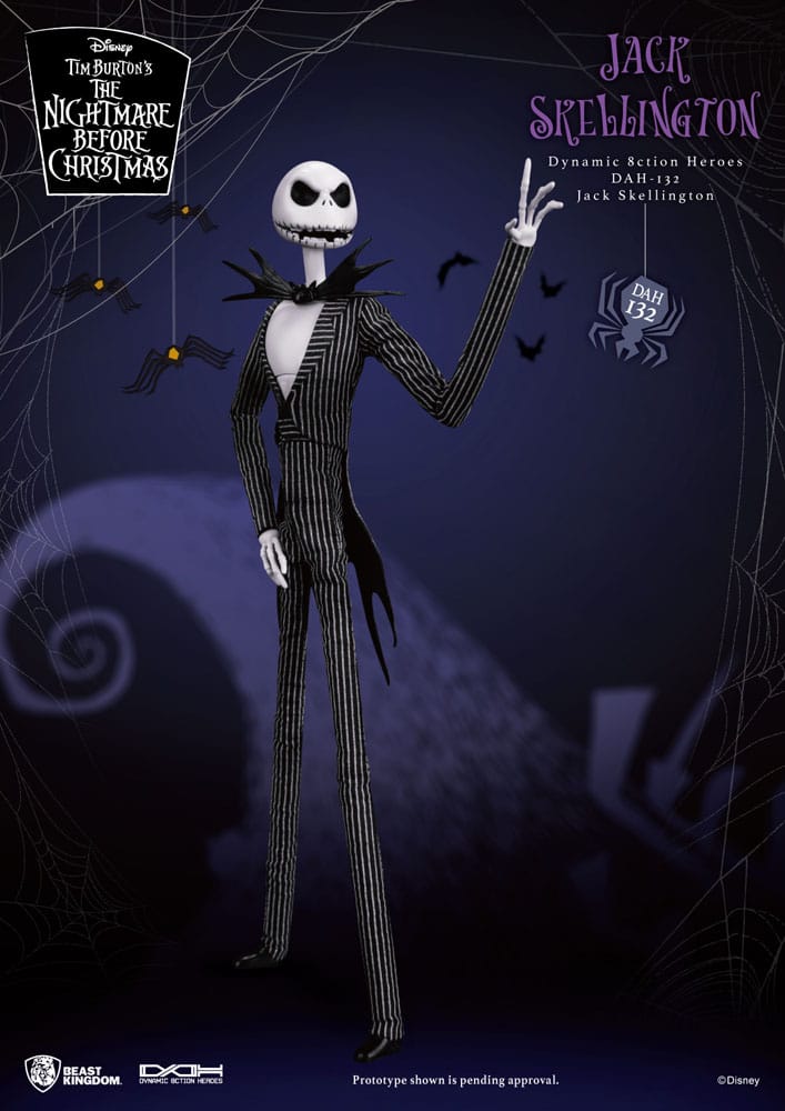Nightmare before Christmas 8ction Heroes Actionfigur 1/9 Jack 21 cm Image 6