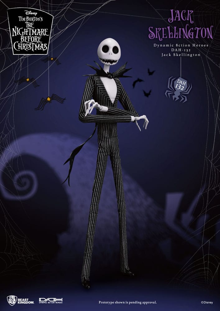 Nightmare before Christmas 8ction Heroes Actionfigur 1/9 Jack 21 cm Image 7