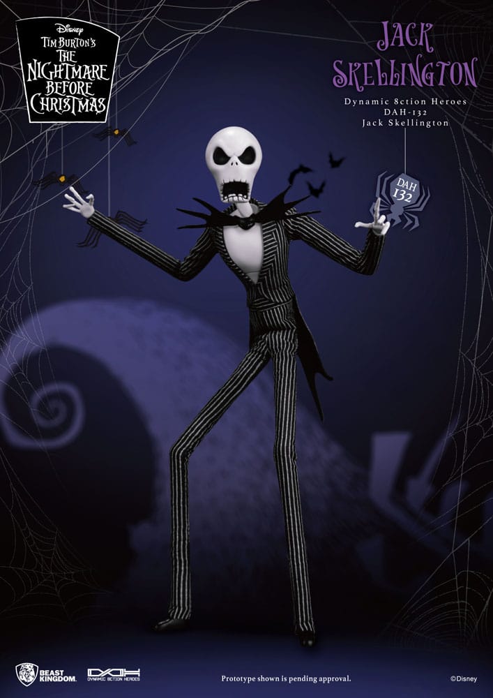 Nightmare before Christmas 8ction Heroes Actionfigur 1/9 Jack 21 cm Image 8