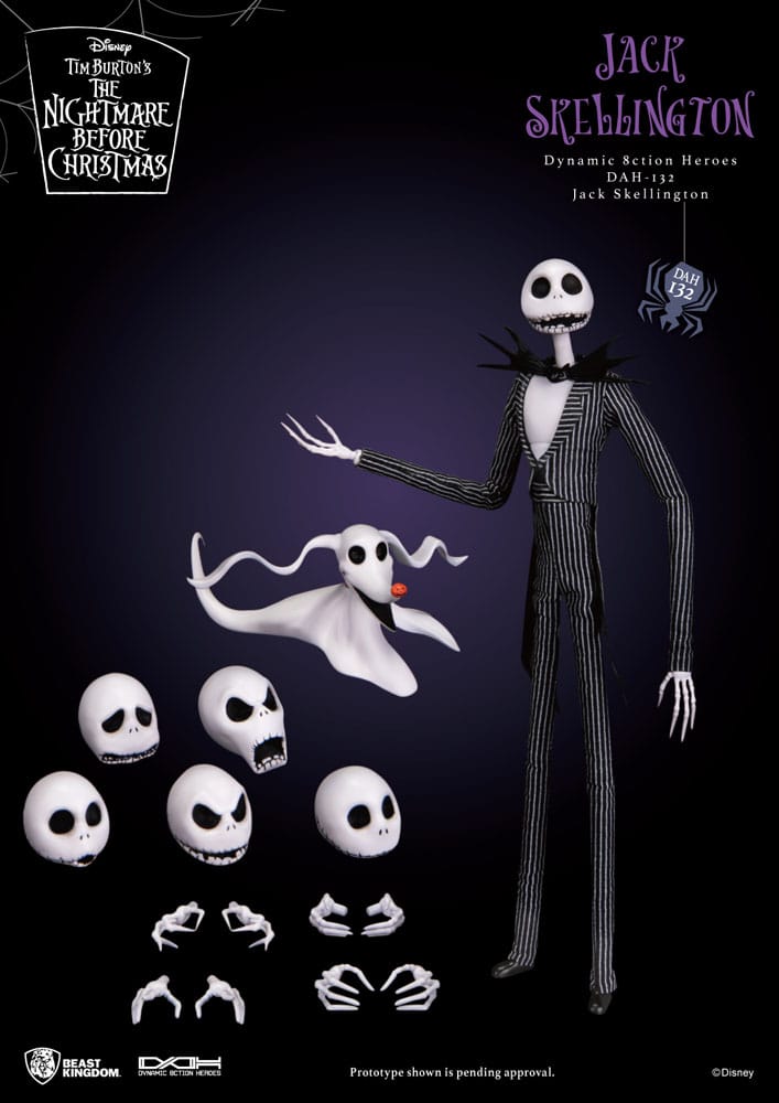 Nightmare before Christmas 8ction Heroes Actionfigur 1/9 Jack 21 cm Image 12