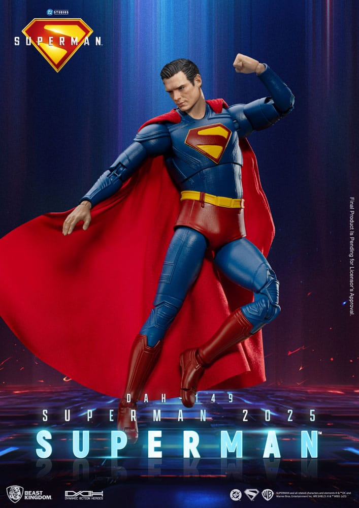 Superman (2025) Actionfigur Superman & Krypto 21 cm Image 3