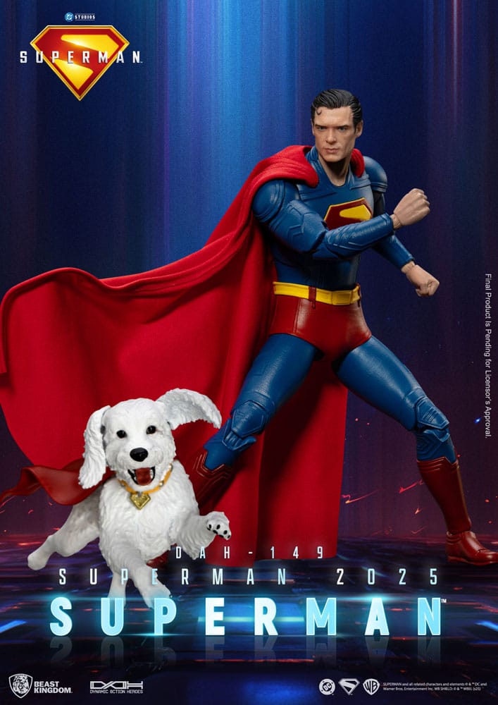 Superman (2025) Actionfigur Superman & Krypto 21 cm Image 6