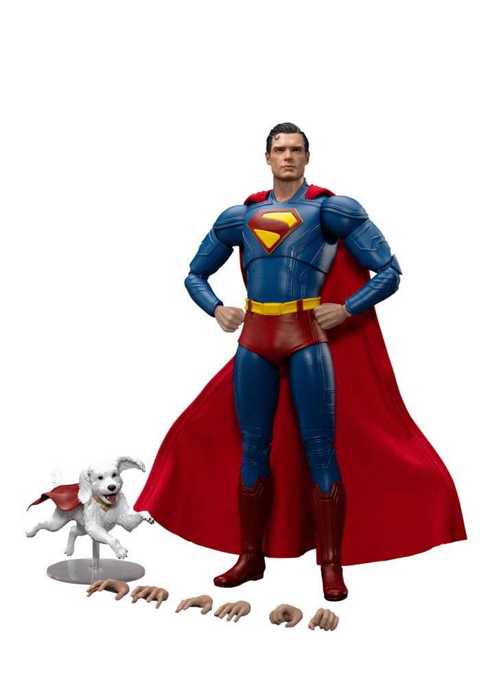 Superman (2025) Actionfigur Superman & Krypto 21 cm Image 11