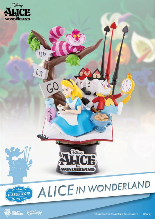 Alice im Wunderland D-Select PVC Diorama 15 cm Image 1