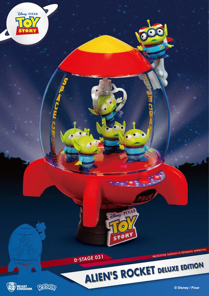 Toy Story D-Stage PVC Diorama Alien's Rocket Deluxe Edition 15 cm Image 2