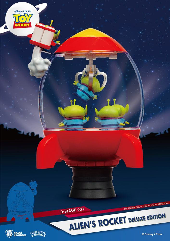 Toy Story D-Stage PVC Diorama Alien's Rocket Deluxe Edition 15 cm Image 4
