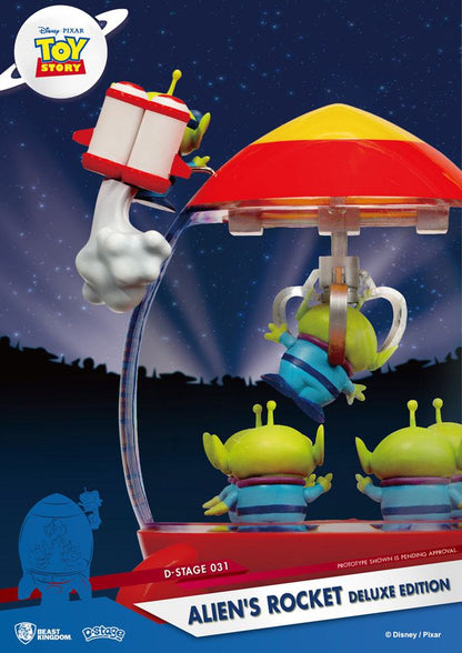 Toy Story D-Stage PVC Diorama Alien's Rocket Deluxe Edition 15 cm Image 5