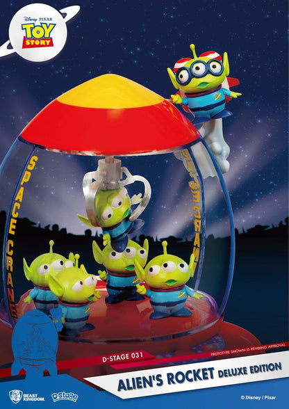 Toy Story D-Stage PVC Diorama Alien's Rocket Deluxe Edition 15 cm Image 6