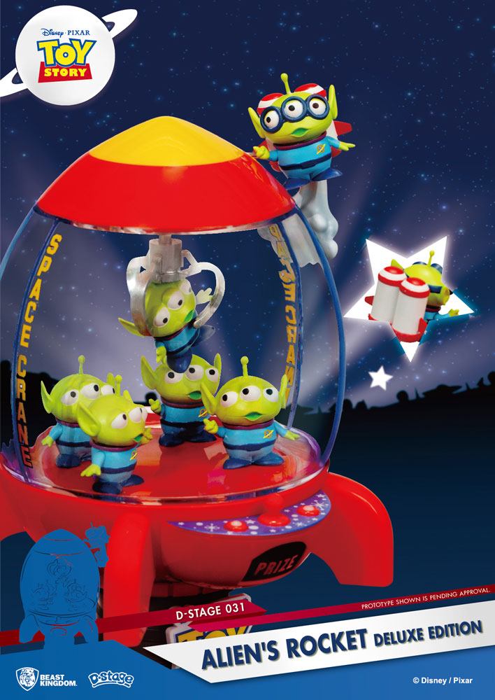 Toy Story D-Stage PVC Diorama Alien's Rocket Deluxe Edition 15 cm Image 7