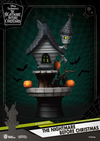 Nightmare before Christmas D-Stage PVC Diorama Jack's Haunted House 15 cm Image 3