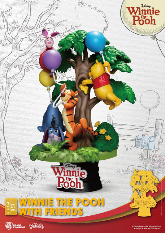 Disney D-Stage PVC Diorama Winnie The Pooh With Friends 16 cm Image 2