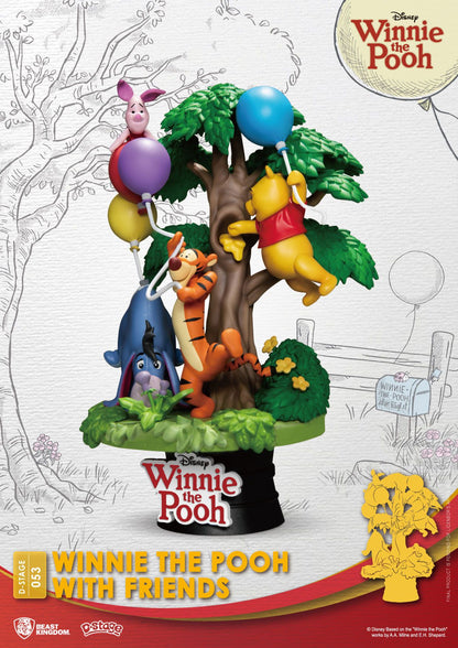 Disney D-Stage PVC Diorama Winnie The Pooh With Friends 16 cm Image 2