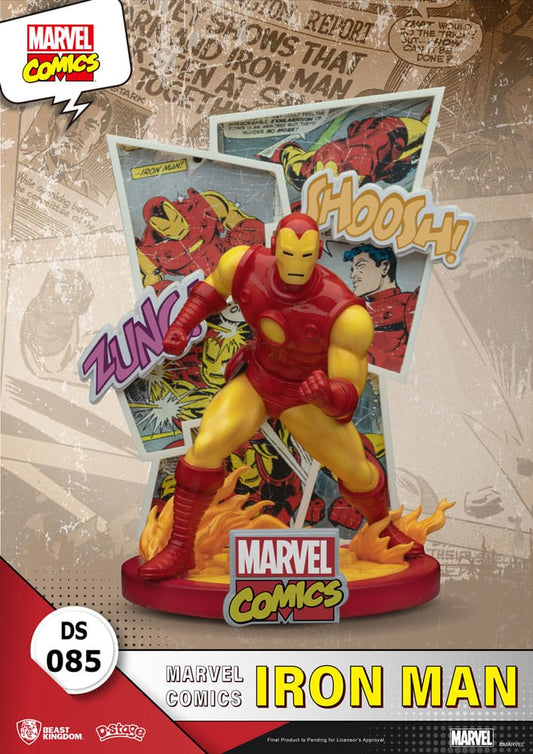 Marvel Comics D-Stage PVC Diorama Iron Man 16 cm Image 1