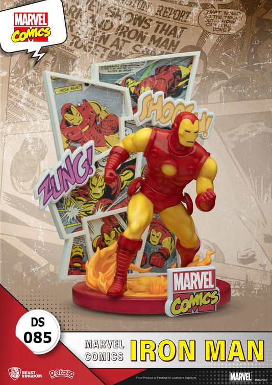 Marvel Comics D-Stage PVC Diorama Iron Man 16 cm Image 2