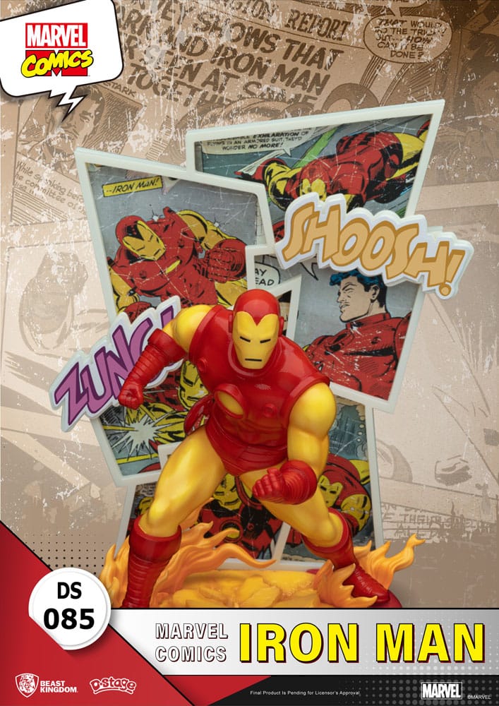 Marvel Comics D-Stage PVC Diorama Iron Man 16 cm Image 4