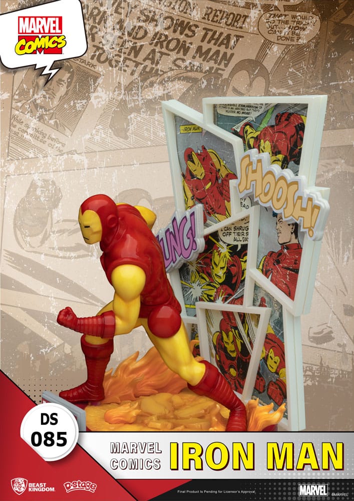 Marvel Comics D-Stage PVC Diorama Iron Man 16 cm Image 5