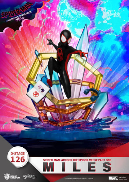 Marvel D-Stage PVC Diorama Spider-Man: Across the Spider-Verse Part One-Miles 15 cm Image 1