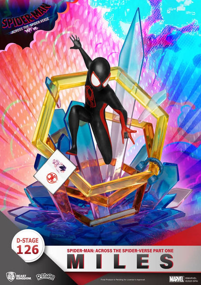Marvel D-Stage PVC Diorama Spider-Man: Across the Spider-Verse Part One-Miles 15 cm Image 2