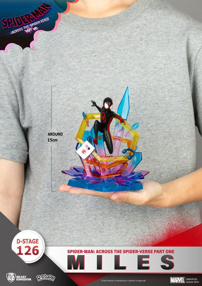 Marvel D-Stage PVC Diorama Spider-Man: Across the Spider-Verse Part One-Miles 15 cm Image 3