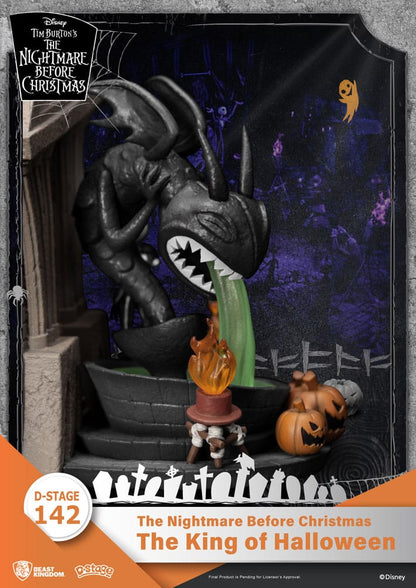 Nightmare before Christmas D-Stage PVC Diorama The King of Halloween 15 cm Image 4