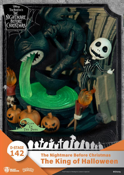 Nightmare before Christmas D-Stage PVC Diorama The King of Halloween 15 cm Image 6