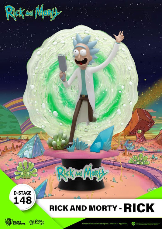 Rick & Morty D-Stage PVC Diorama Rick 14 cm Image 1