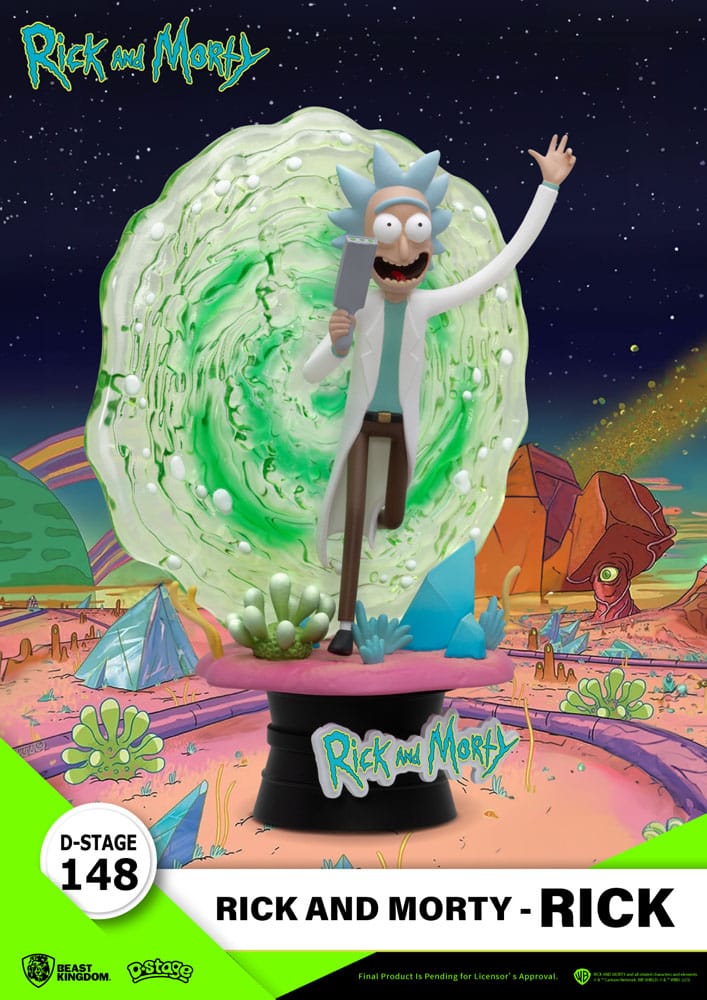 Rick & Morty D-Stage PVC Diorama Rick 14 cm Image 3