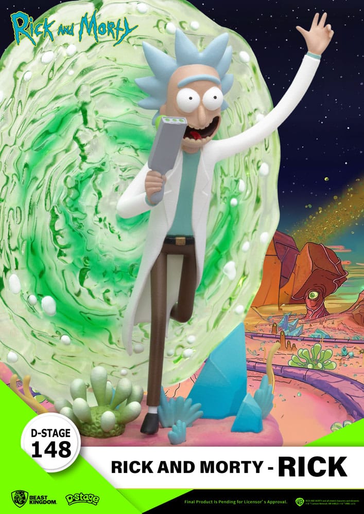 Rick & Morty D-Stage PVC Diorama Rick 14 cm Image 6