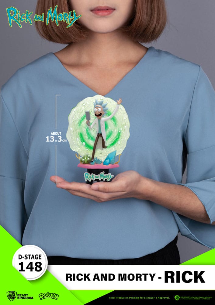 Rick & Morty D-Stage PVC Diorama Rick 14 cm Image 7