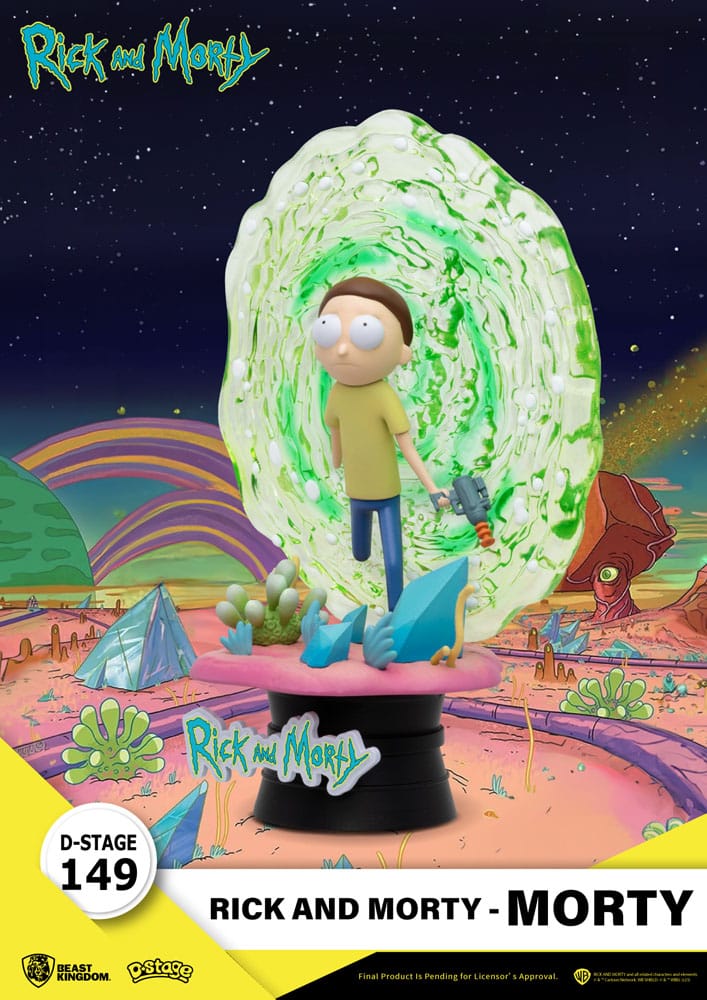 Rick & Morty D-Stage PVC Diorama Morty 14 cm Image 3