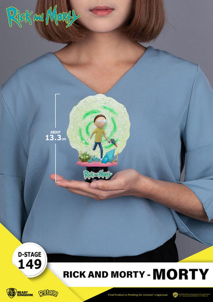 Rick & Morty D-Stage PVC Diorama Morty 14 cm Image 7
