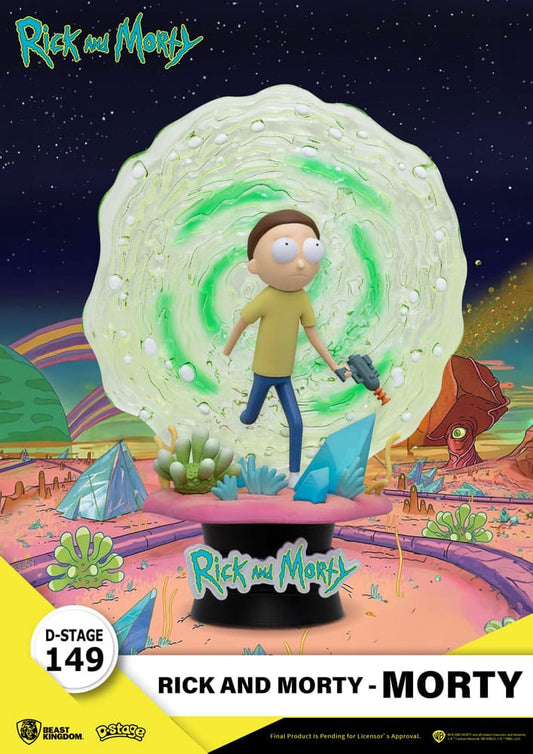 Rick & Morty D-Stage PVC Diorama Morty 14 cm Image 1