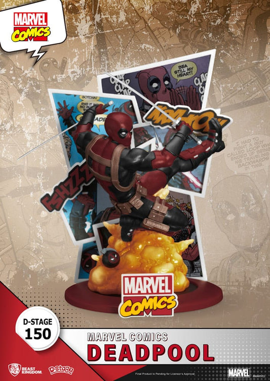 Marvel D-Stage PVC Diorama Deadpool 16 cm Image 1