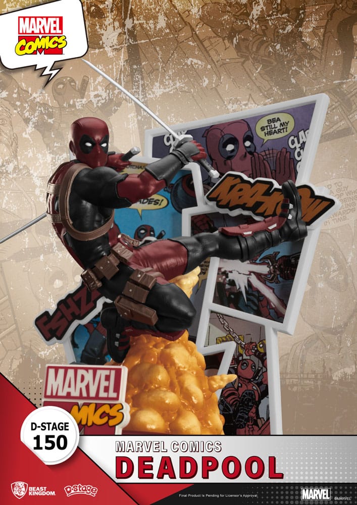 Marvel D-Stage PVC Diorama Deadpool 16 cm Image 5