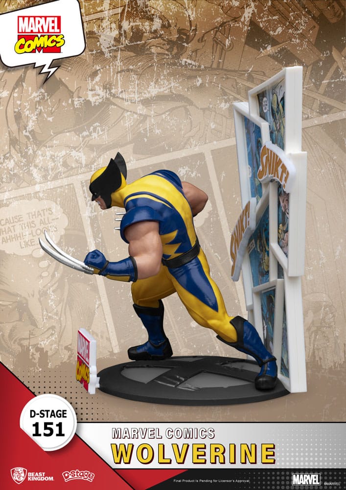 Marvel D-Stage PVC Diorama Wolverine 16 cm Image 3