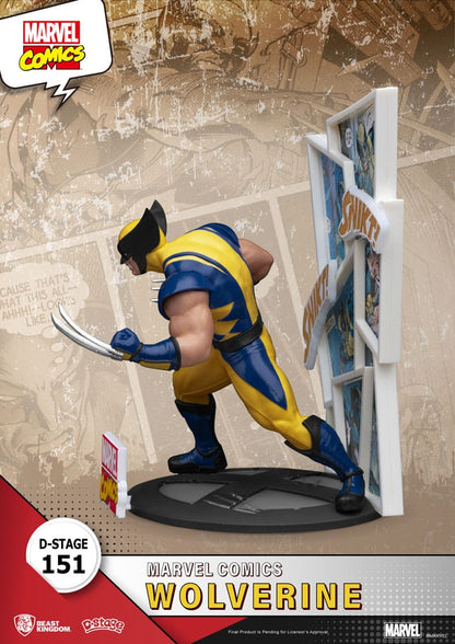 Marvel D-Stage PVC Diorama Wolverine 16 cm Image 3