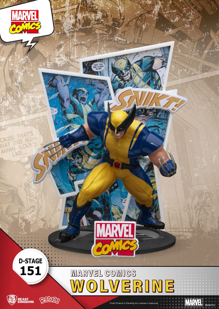 Marvel D-Stage PVC Diorama Wolverine 16 cm Image 1