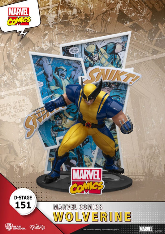 Marvel D-Stage PVC Diorama Wolverine 16 cm Image 1