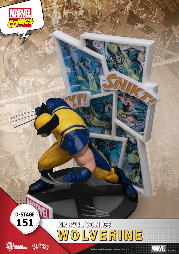 Marvel D-Stage PVC Diorama Wolverine 16 cm Image 5