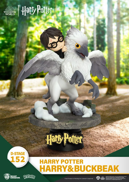 Harry Potter D-Stage PVC Diorama Harry & Buckbeak 16 cm Image 1