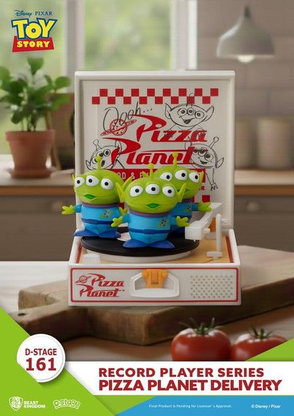 Toy Story Record Player Series PVC Figur Pizza Planet Delivery 12 cm Image 4